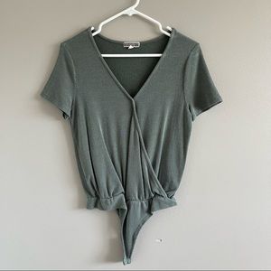 women’s ribbed bodysuit
